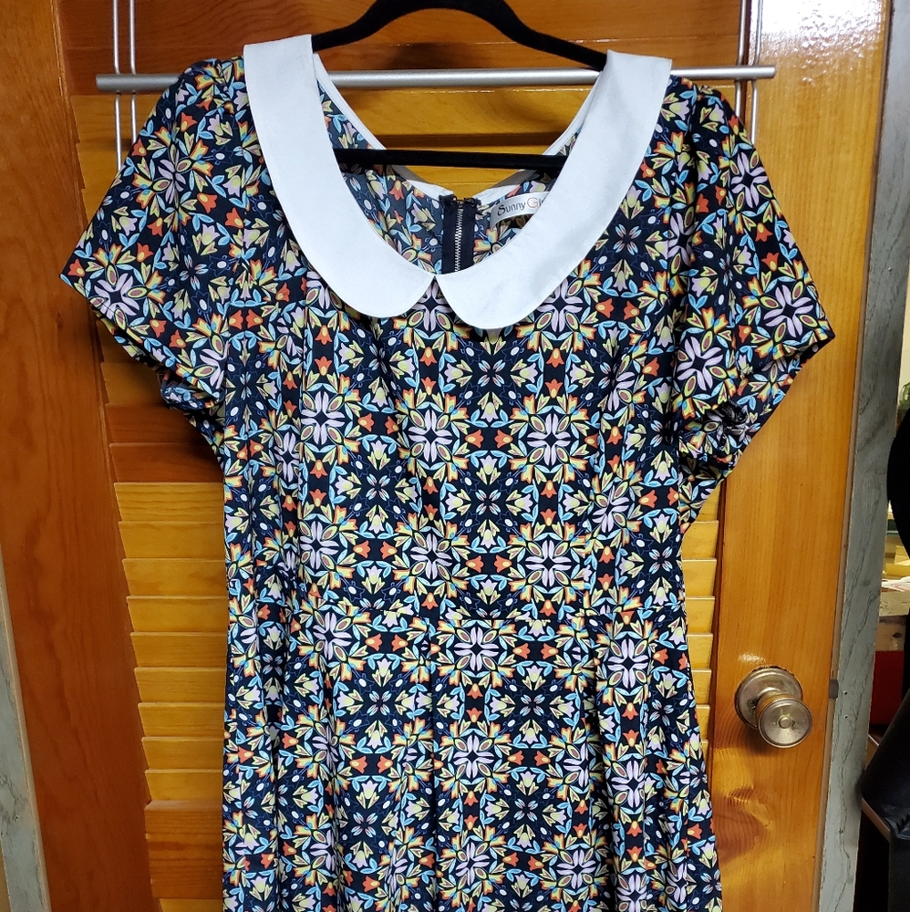 Sunny Girl Collar Dress
